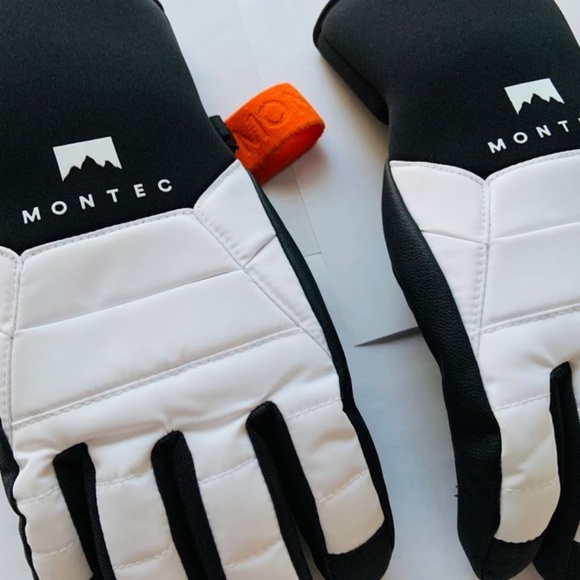 🖤❄️MONTEC Small Unisex Black White Snow gloves BRAND NEW❄️🖤 - Picture 7 of 13